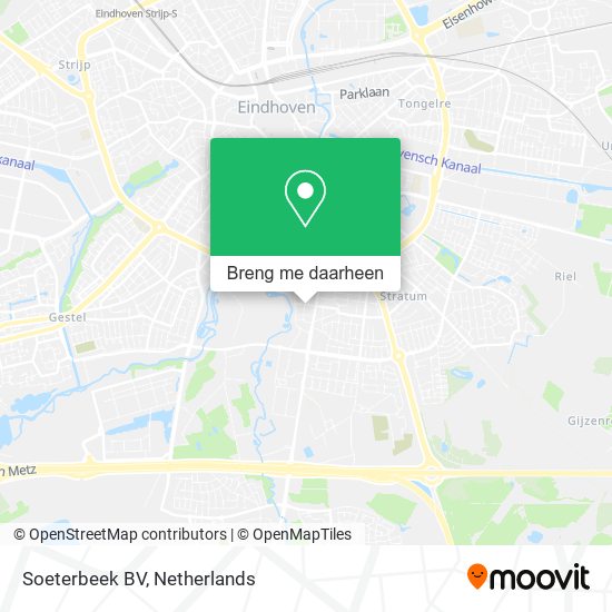 Soeterbeek BV kaart