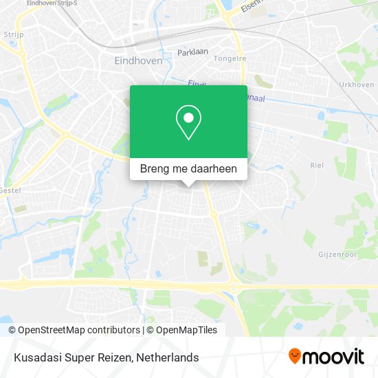 Kusadasi Super Reizen kaart