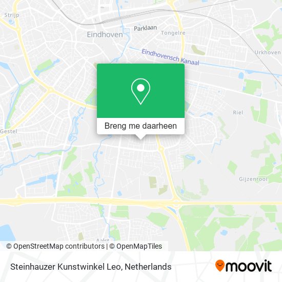 Steinhauzer Kunstwinkel Leo kaart