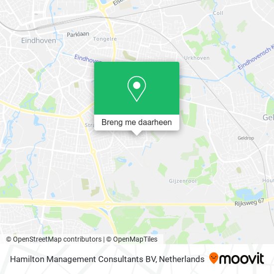 Hamilton Management Consultants BV kaart