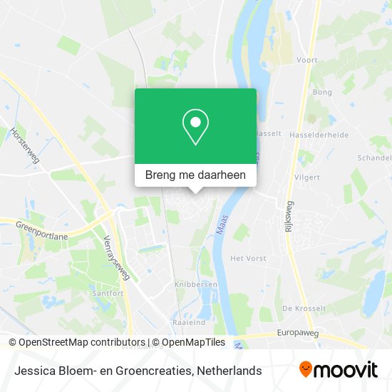 Jessica Bloem- en Groencreaties kaart