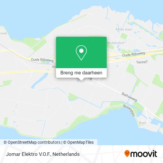 Jomar Elektro V.O.F. kaart
