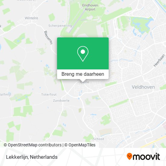 Lekkerlijn kaart