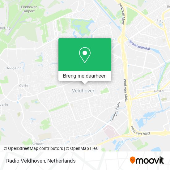 Radio Veldhoven kaart