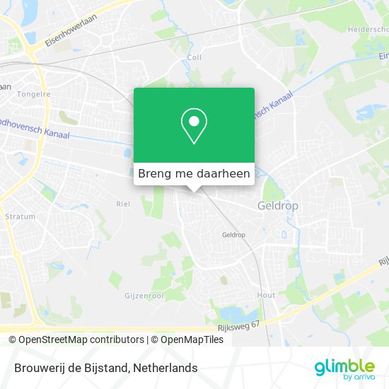 Brouwerij de Bijstand kaart