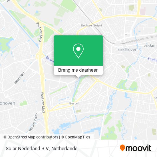 Solar Nederland B.V. kaart