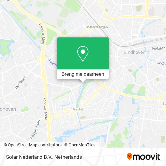 Solar Nederland B.V. kaart