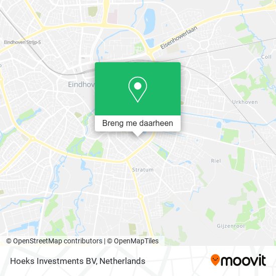 Hoeks Investments BV kaart