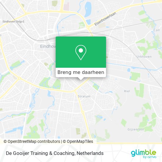 De Gooijer Training & Coaching kaart