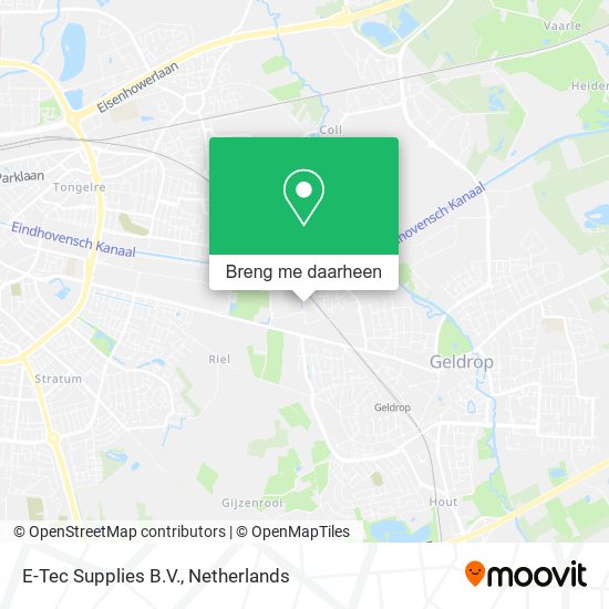 E-Tec Supplies B.V. kaart
