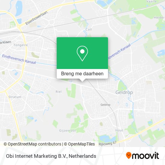 Obi Internet Marketing B.V. kaart