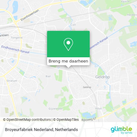 Broyeurfabriek Nederland kaart