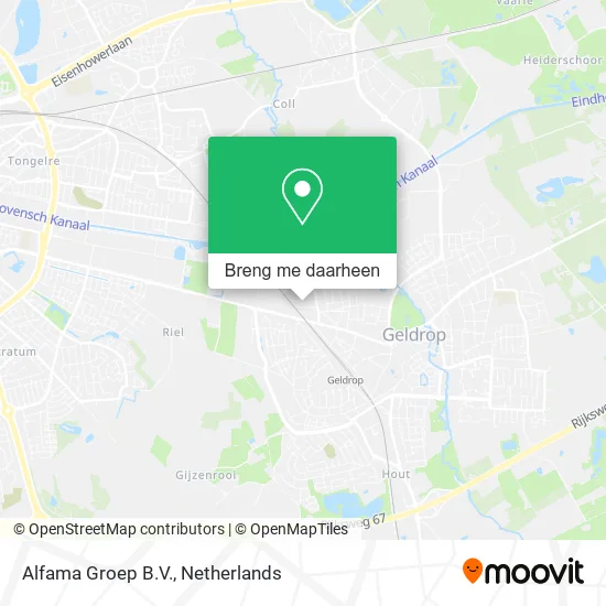 Alfama Groep B.V. kaart