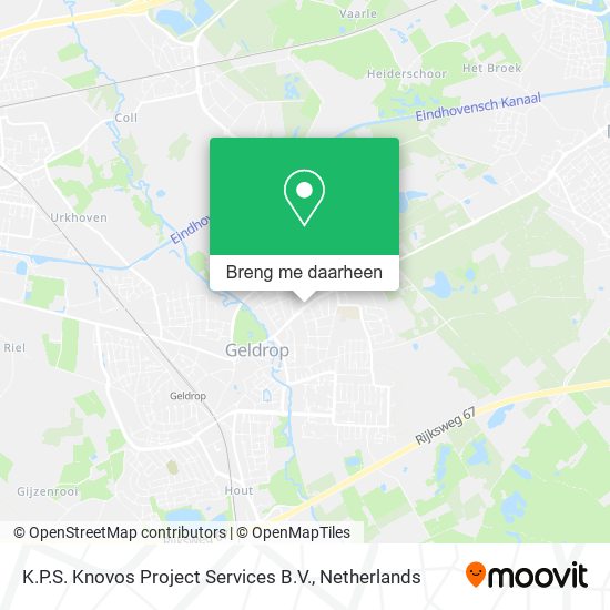 K.P.S. Knovos Project Services B.V. kaart