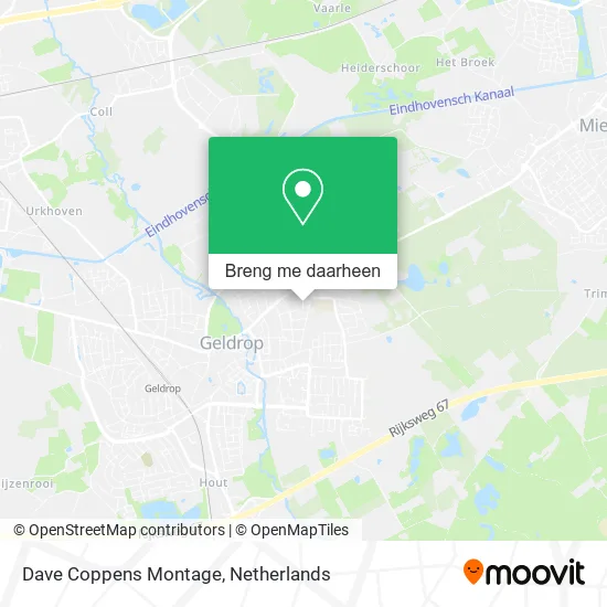 Dave Coppens Montage kaart