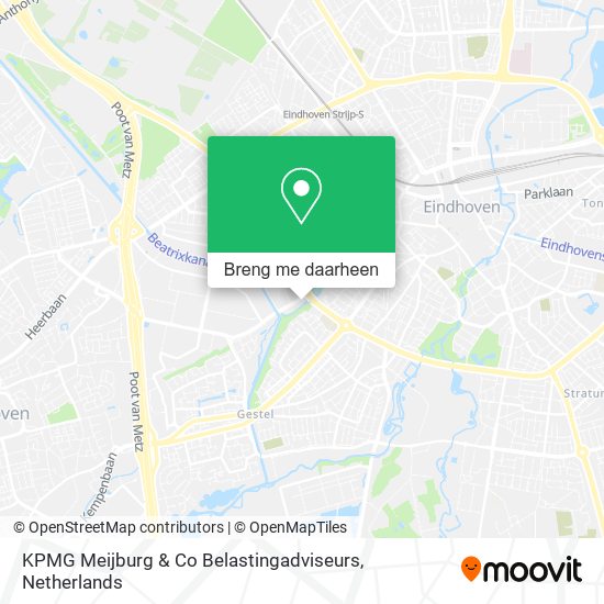 KPMG Meijburg & Co Belastingadviseurs kaart