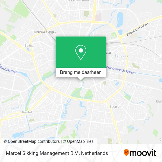Marcel Sikking Management B.V. kaart