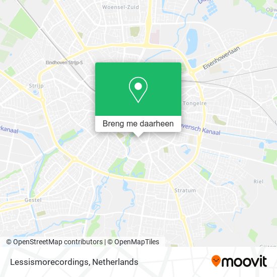 Lessismorecordings kaart