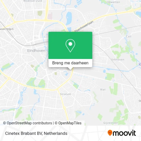 Cinetex Brabant BV kaart