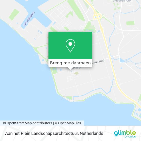 Aan het Plein Landschapsarchitectuur kaart