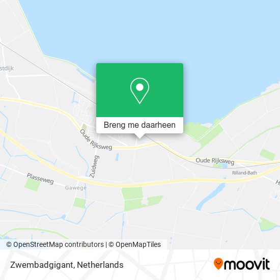 Zwembadgigant kaart