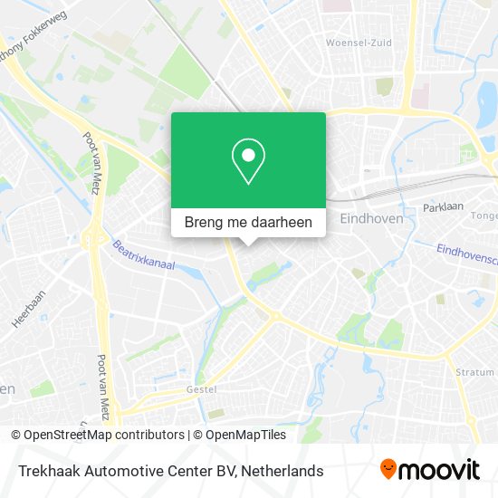 Trekhaak Automotive Center BV kaart