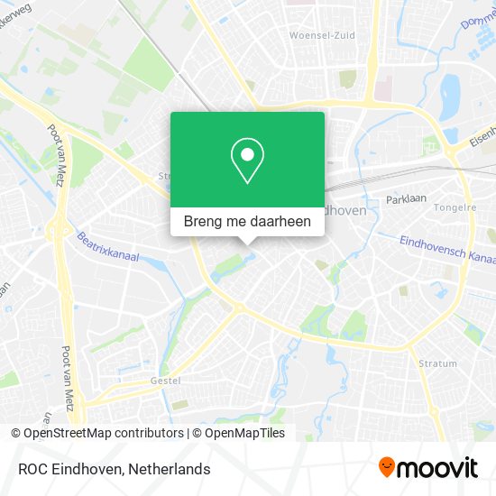 ROC Eindhoven kaart