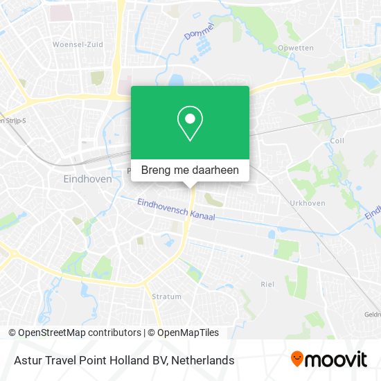Astur Travel Point Holland BV kaart