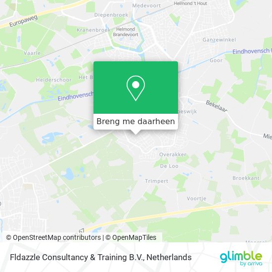 Fldazzle Consultancy & Training B.V. kaart