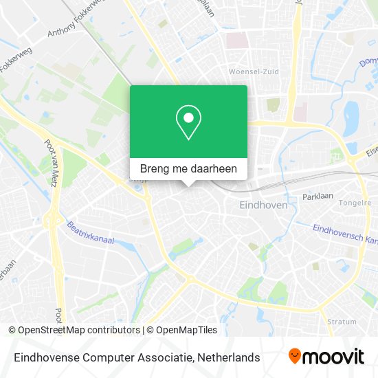 Eindhovense Computer Associatie kaart