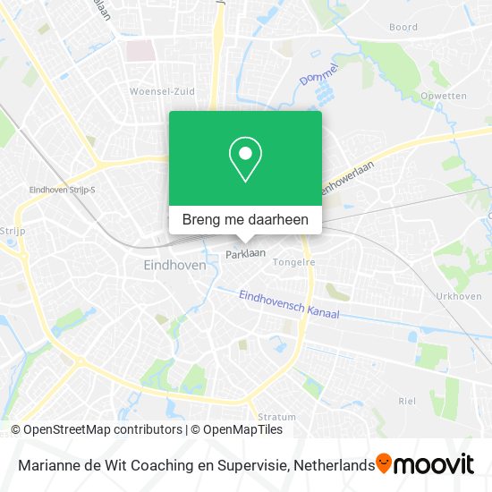 Marianne de Wit Coaching en Supervisie kaart