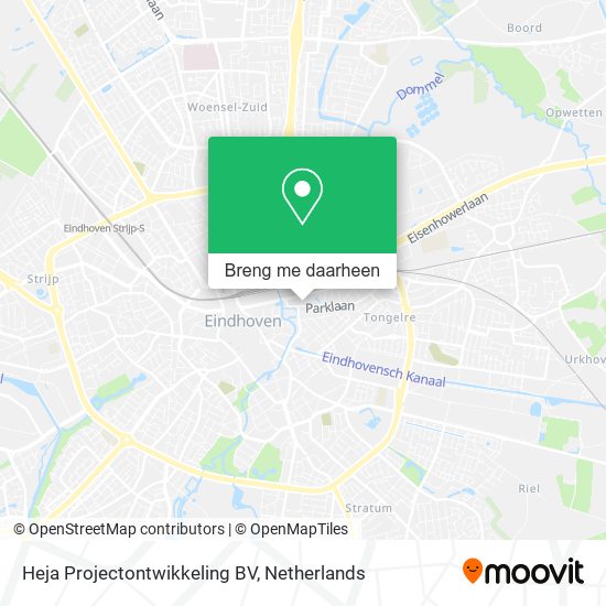 Heja Projectontwikkeling BV kaart