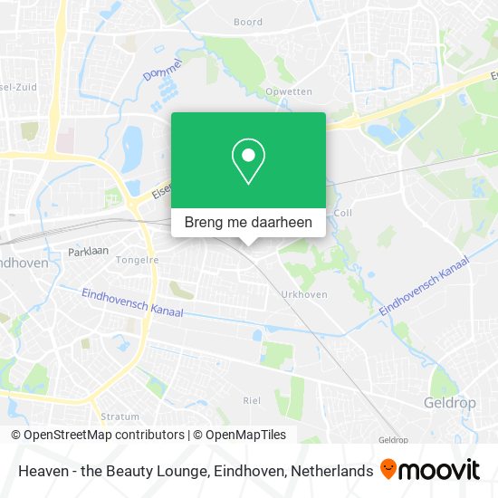 Heaven - the Beauty Lounge, Eindhoven kaart