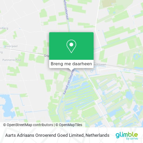 Aarts Adriaans Onroerend Goed Limited kaart