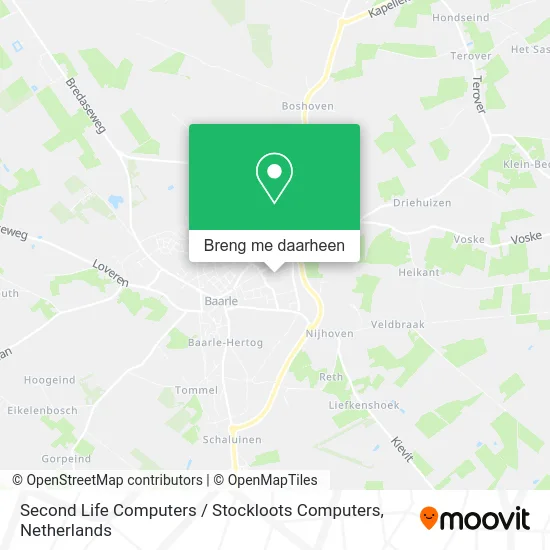 Second Life Computers / Stockloots Computers kaart