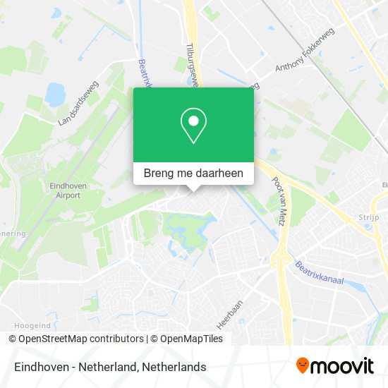 Eindhoven - Netherland kaart