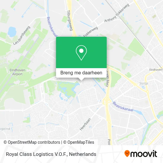 Royal Class Logistics V.O.F. kaart