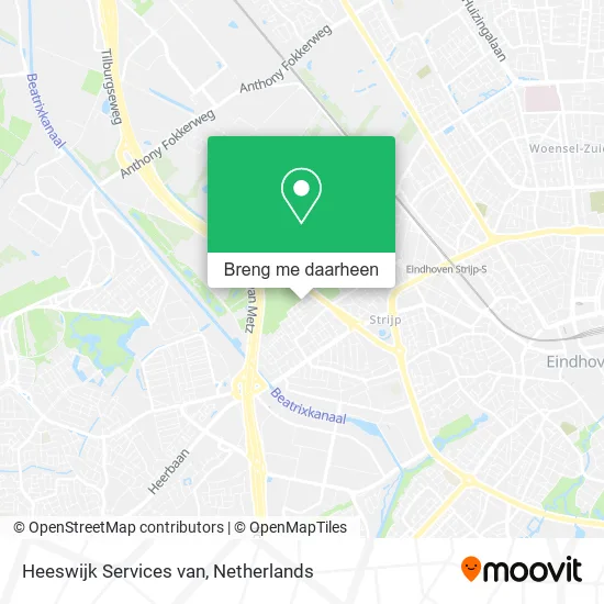 Heeswijk Services van kaart