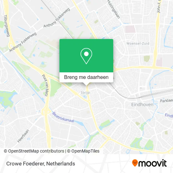 Crowe Foederer kaart