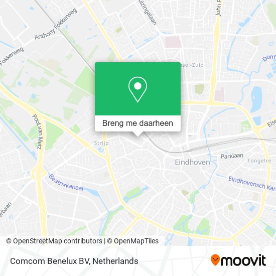 Comcom Benelux BV kaart