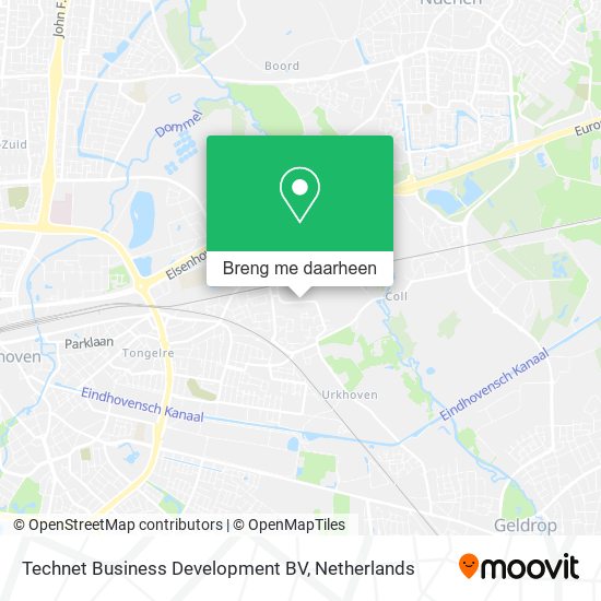 Technet Business Development BV kaart