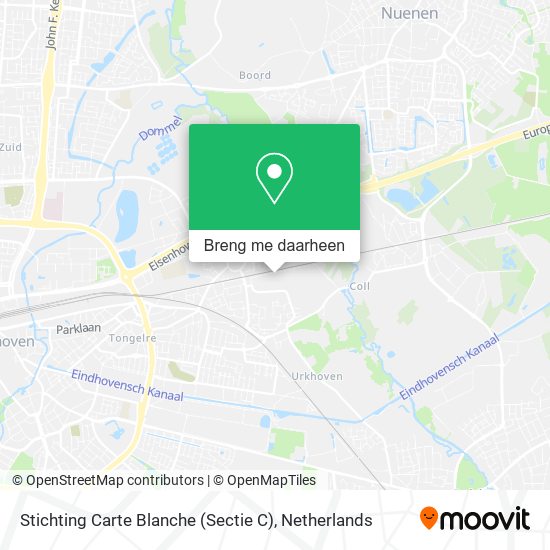 Stichting Carte Blanche (Sectie C) kaart