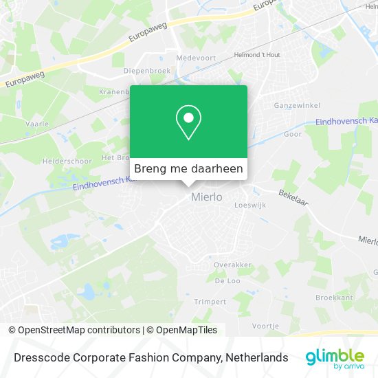 Dresscode Corporate Fashion Company kaart