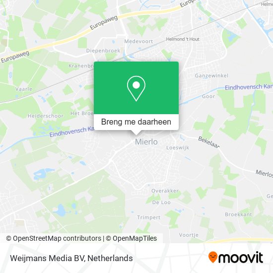 Weijmans Media BV kaart