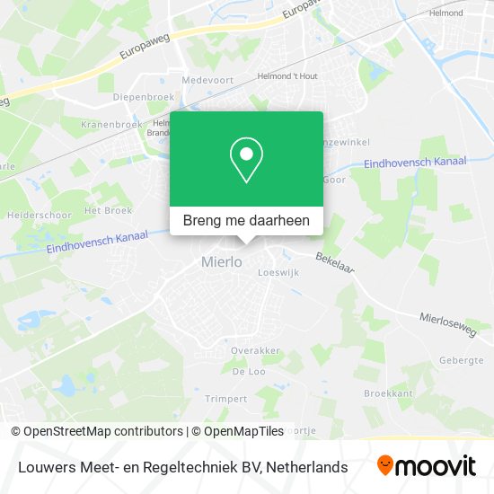 Louwers Meet- en Regeltechniek BV kaart