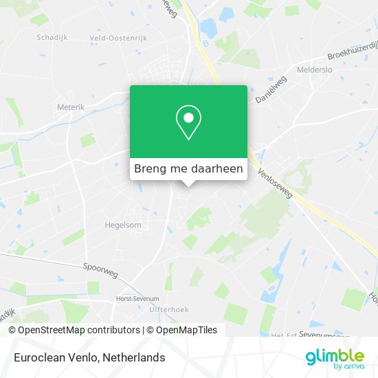 Euroclean Venlo kaart