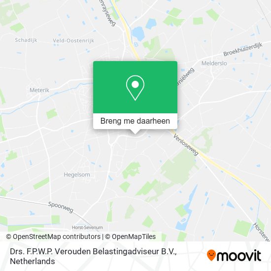 Drs. F.P.W.P. Verouden Belastingadviseur B.V. kaart