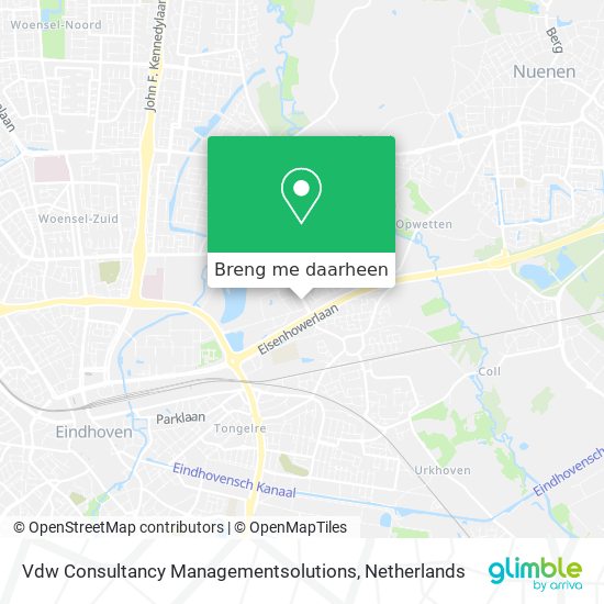 Vdw Consultancy Managementsolutions kaart