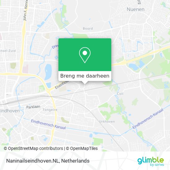 Naninailseindhoven.NL kaart