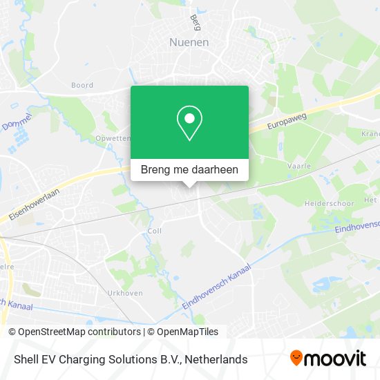 Shell EV Charging Solutions B.V. kaart